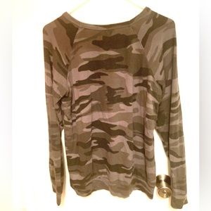 Buffalo David Bitton camouflage Long Sleeve Top NEW
